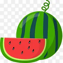 夏季卡通西瓜食物-空若网 夏季卡通西瓜食物-空若网
