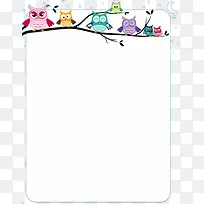 猫头鹰白色文本框-空若网 猫头鹰白色文本框-空若网