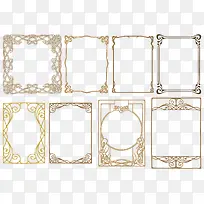 欧式花纹透明边框-空若网 欧式花纹透明边框-空若网