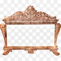 橙色漂亮花纹相框-空若网 橙色漂亮花纹相框-空若网