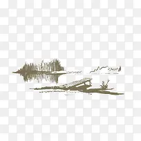 矢量水墨画-空若网 矢量水墨画-空若网