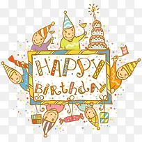 卡通生日贺卡-空若网 卡通生日贺卡-空若网