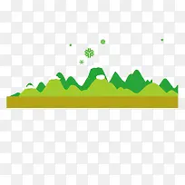 绿树雪山-空若网 绿树雪山-空若网