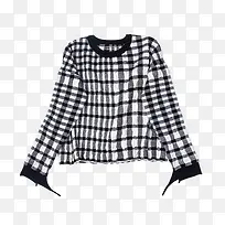 黑白格子上衣-空若网 黑白格子上衣-空若网