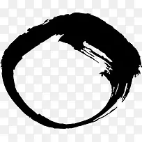 水墨环形边框-空若网 水墨环形边框-空若网