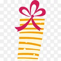 橙色线条礼盒-空若网 橙色线条礼盒-空若网