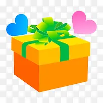 爱心手绘礼盒-空若网 爱心手绘礼盒-空若网