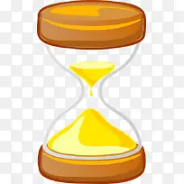 橙色卡通漏斗计时器-空若网 橙色卡通漏斗计时器-空若网