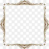 创意花纹边框PNG矢量元素-空若网 创意花纹边框PNG矢量元素-空若网
