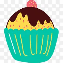 卡通节日蛋糕免抠png美食图案-空若网 卡通节日蛋糕免抠png美食图案-空若网