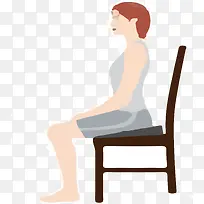 女人听课的正确坐姿设计-空若网 女人听课的正确坐姿设计-空若网