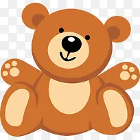 小熊png矢量元素-空若网 小熊png矢量元素-空若网