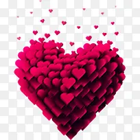 远景粉色艺术爱心造型-空若网 远景粉色艺术爱心造型-空若网