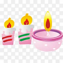 圣诞节蜡烛png矢量素材-空若网 圣诞节蜡烛png矢量素材-空若网