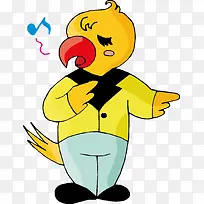 可爱吉祥物矢量素材-空若网 可爱吉祥物矢量素材-空若网