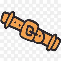 矢量手绘皮带素材-空若网 矢量手绘皮带素材-空若网