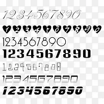 各种数字形式键-空若网 各种数字形式键-空若网