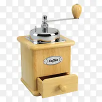 浅棕色手动手磨咖啡机-空若网 浅棕色手动手磨咖啡机-空若网