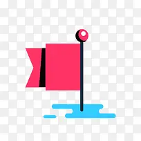 扁平化旗子PNG下载-空若网 扁平化旗子PNG下载-空若网