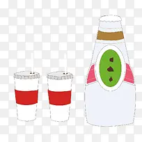 卡通瓶子-空若网 卡通瓶子-空若网