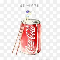 卡通可口可乐-空若网 卡通可口可乐-空若网