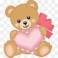 卡通小熊爱心-空若网 卡通小熊爱心-空若网