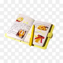 黄色个性手账本-空若网 黄色个性手账本-空若网