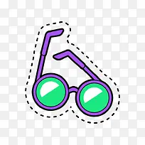 手绘眼镜-空若网 手绘眼镜-空若网