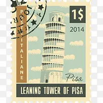 小清新古典邮票-空若网 小清新古典邮票-空若网