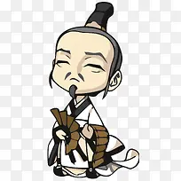 矢量屈原-空若网 矢量屈原-空若网