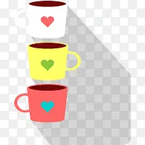 多彩卡通杯子-空若网 多彩卡通杯子-空若网