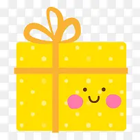 黄色矢量礼物盒子-空若网 黄色矢量礼物盒子-空若网