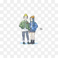 可爱情侣-空若网 可爱情侣-空若网