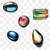 手绘水晶石-空若网 手绘水晶石-空若网