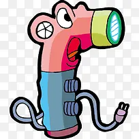 小家电卡通创意电吹风-空若网 小家电卡通创意电吹风-空若网