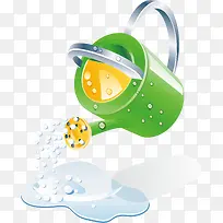 洒水壶png矢量元素-空若网 洒水壶png矢量元素-空若网