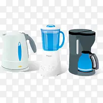 电水壶PNG矢量元素-空若网 电水壶PNG矢量元素-空若网