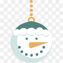 冬天雪人圣诞节挂饰-空若网 冬天雪人圣诞节挂饰-空若网