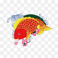 鲤鱼跳龙门免抠下载-空若网 鲤鱼跳龙门免抠下载-空若网