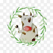 ˮī�����ҶΧ�Ƶ���ţ-������