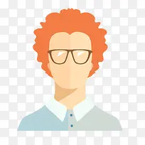 卡通扁平化外国人职业人物头像矢-空若网 卡通扁平化外国人职业人物头像矢-空若网