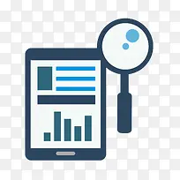 矢量扁平化手机搜索-空若网 矢量扁平化手机搜索-空若网