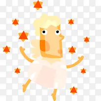 星星卡通造型人物-空若网 星星卡通造型人物-空若网