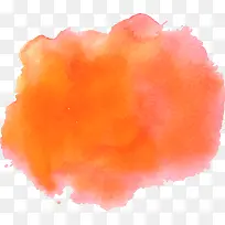 橘色水彩底纹-空若网 橘色水彩底纹-空若网