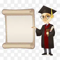 戴眼镜的博士生-空若网 戴眼镜的博士生-空若网