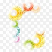 环形彩带素材PNG矢量元素-空若网 环形彩带素材PNG矢量元素-空若网