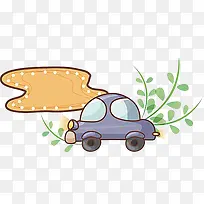 卡通小汽车-空若网 卡通小汽车-空若网