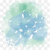 水彩墨点花纹-空若网 水彩墨点花纹-空若网