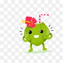 卡通水果饮料PNG下载-空若网 卡通水果饮料PNG下载-空若网