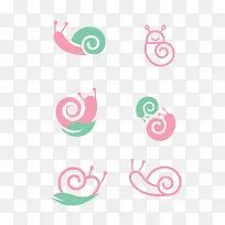 矢量蜗牛-空若网 矢量蜗牛-空若网